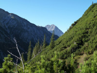 Aufstieg zur Namloser Wetterspitze