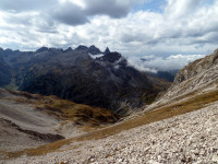 Blick auf die westlichen Allgäuer Alpen