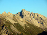 Holzgauer Wetterspitze vor dem Sonnenuntergang