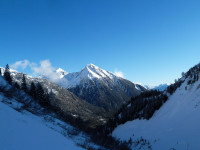 Blick zur Ellbognerspitze