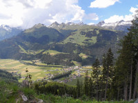 Der gesamte Wegverlauf auf eine Blick - alternativ kann man auch die Bergbahn