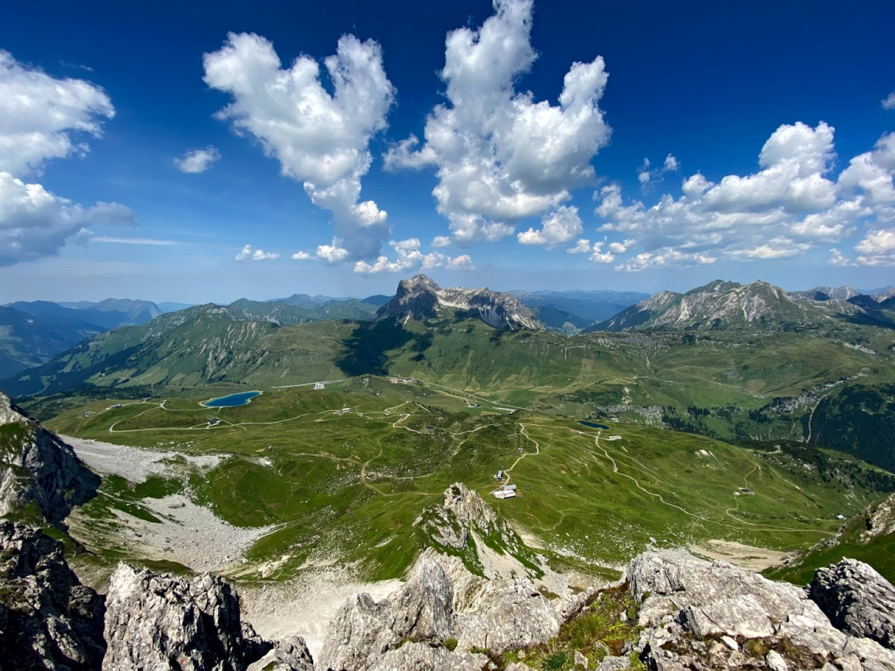  Blick vom Karhorn Gipfel zum Widderstein