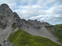 Blick zurück vom Marchsattel