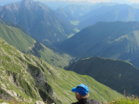 Namloser Wetterspitze mit Kelmen