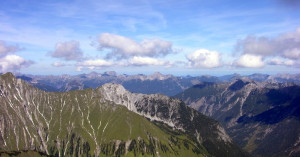  Blick Richtung Allgäuer Alpen
