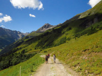 Auf dem Weg zur Hochalpe Mahdberg