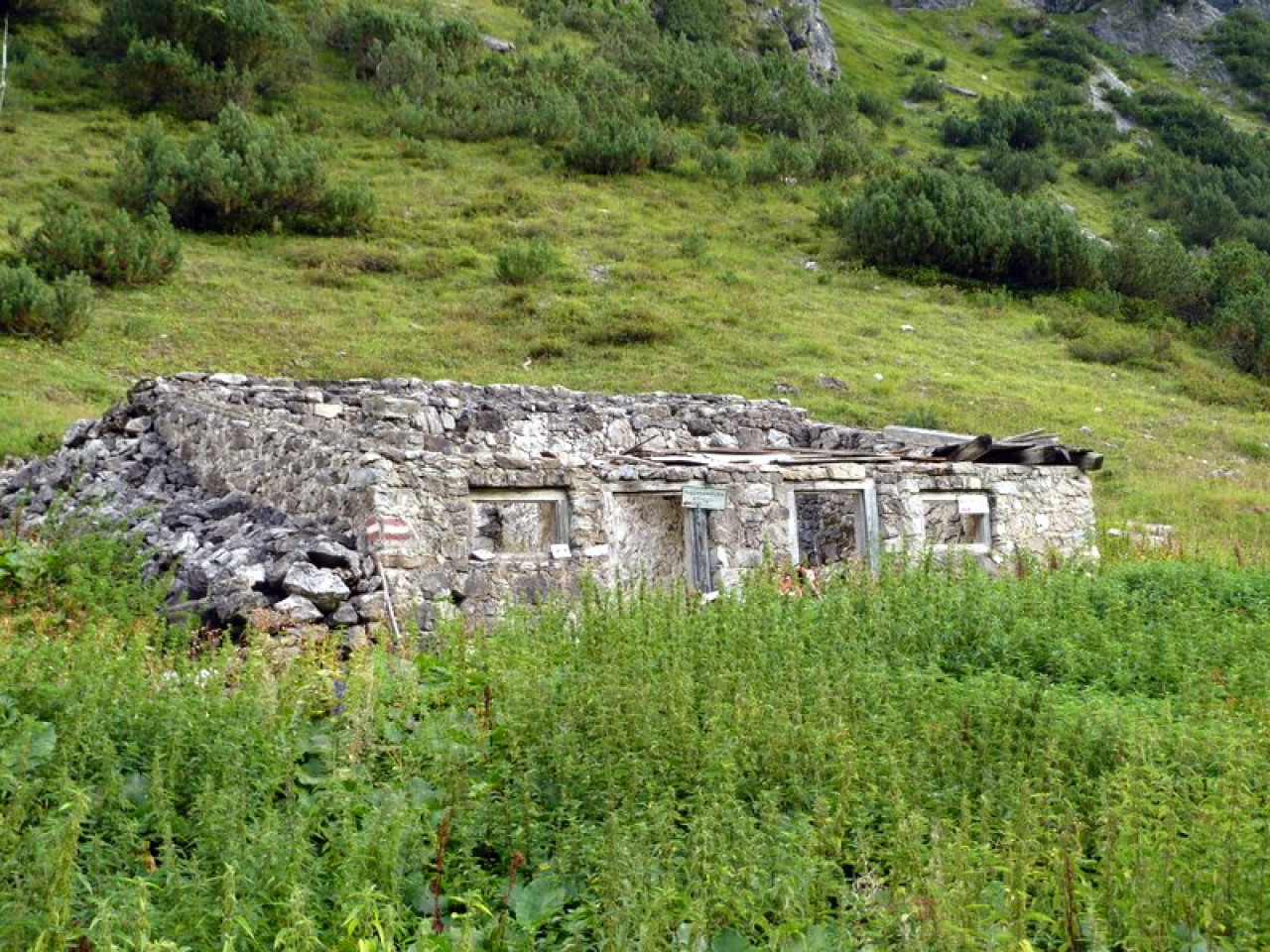  Rester der mitlleren Schochenalpe