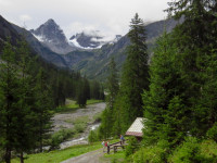 Angerletal mit Dremelspitze und Schneekarlespitze