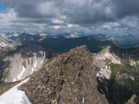 Gipfel der Feuerspitze