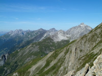 Blick zur Ansbacher Hütte