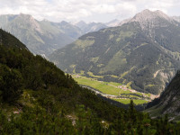 Blick nach Häselgehr