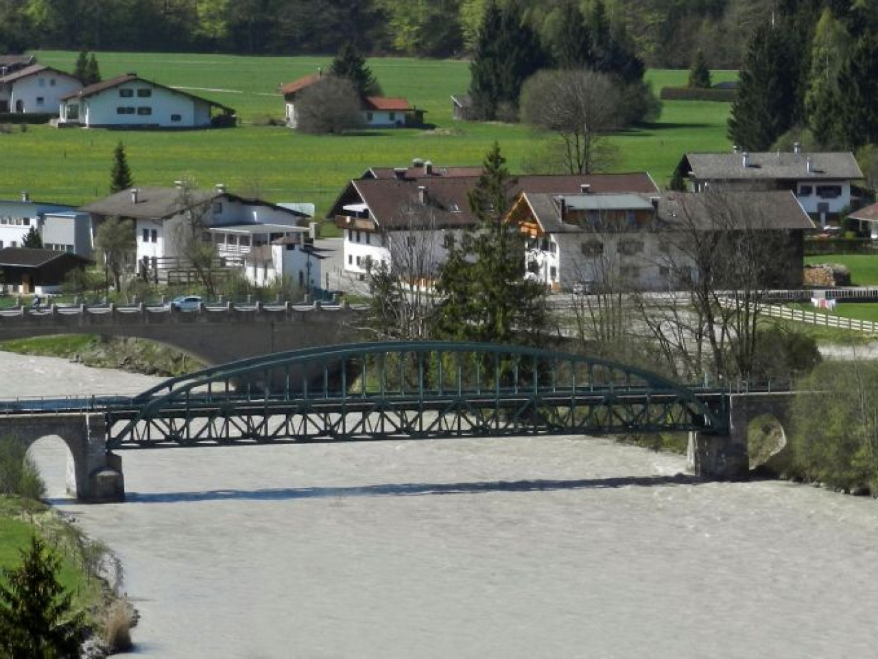  Lechbrücke bei Pflach