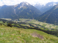 Wunderbare Aussicht vom Lachenkpof nach Bach