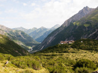 Angerletal mit Hanauer Hütte