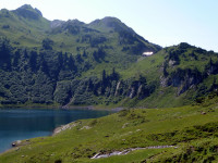 Formarinsee und Freiburger Hütte