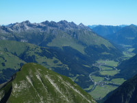 Grießtalerspitze - Blick ins obere Lechtal