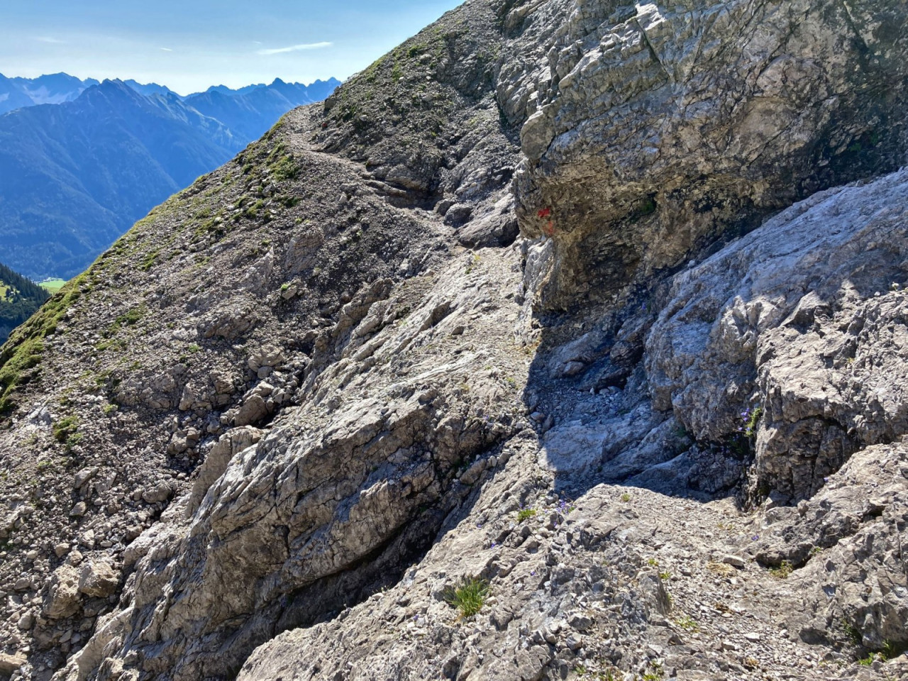  Fels-Schottergelände am Ende des Balschtekars