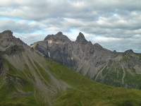 Mädelegabel und Trettachspitze