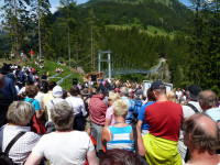 Hängebrücke Holzgau - Einweihung