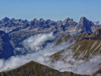 Urberlerskarspitze 2636m mit Bretterspitze 2608m - Willi Weißensteiner