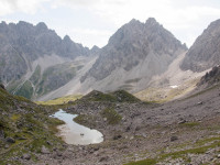 Dremlspitze mit Parzinnsee