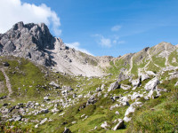 Parzinnspitze mit Gufelseejöchl