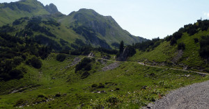  Weg zur Freiburger Hütte