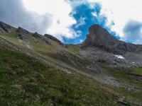 Aufstieg zum Karjoch