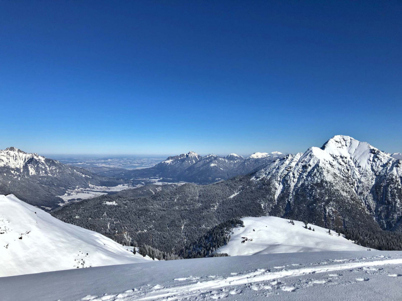  Blick in Richtung Voralpenland