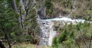  oberhalb des Simms-Wasserfall