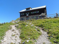 Anhalter Hütte am Kromsee