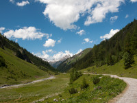 Kaisertal vor der Alpe Kaisers