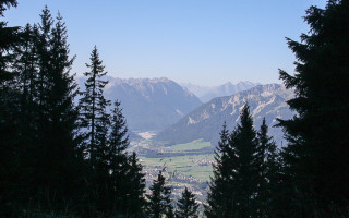  Blick vom Säulinghaus Richtung Lechtal