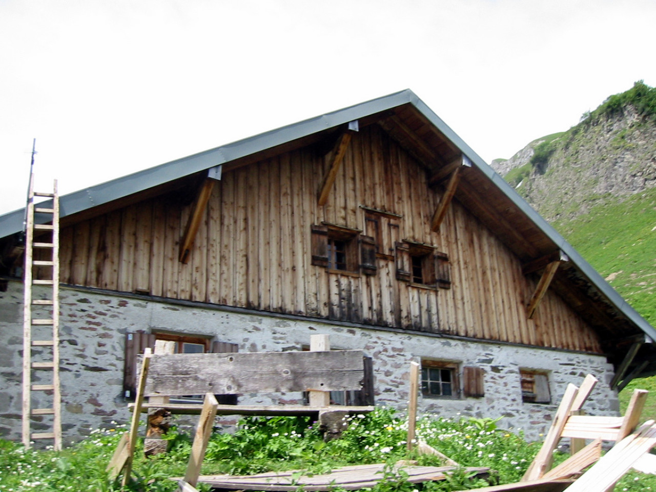  Bodenalpe - Alpe Erlach - Almajurtal