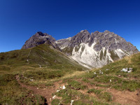 zwischen Widdersteinhütte und Mindelheimer Hütte