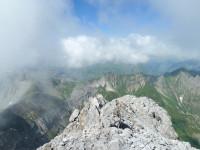 Am Gipfel - Blick nach Westen