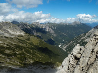 Ausblick von der Balkenscharte