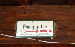 Schild Pimigspitze