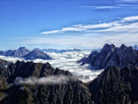 Tarrentonspitze 2618m Vordergrund Rudiger Spitze 2383m - Willi Weißensteiner