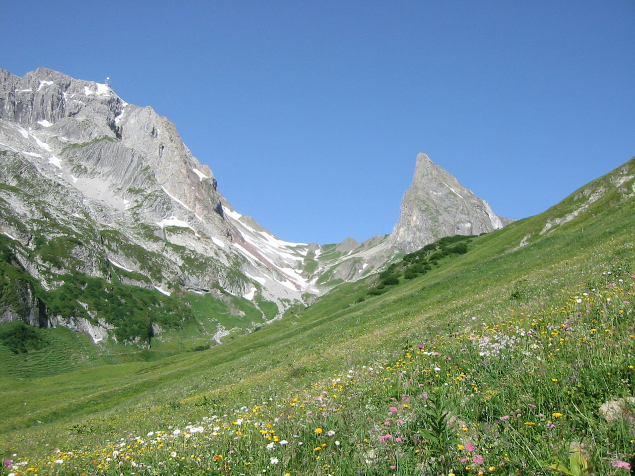  Valluga und Roggspitze